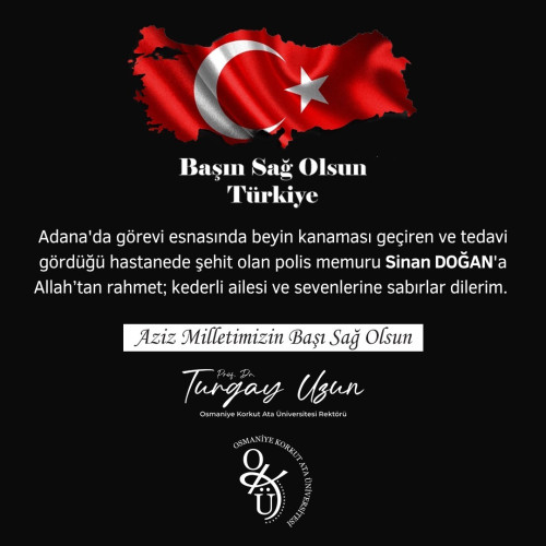 Başın Sağ Olsun Türkiye