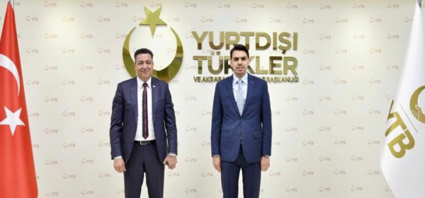 Rektörümüz Prof. Dr. Turgay Uzun, Yurtdışı Türkler ve Akraba Toplulukları Başkanlığını Ziyaret Etti